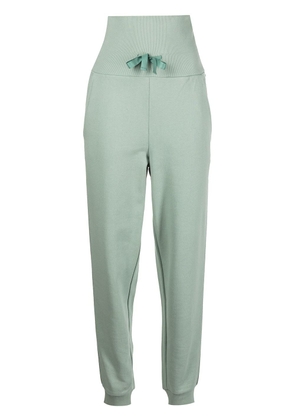 Marchesa Notte high-waisted track pants - Green