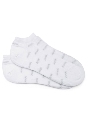 Zegna Iconic Triple X ankle socks - White