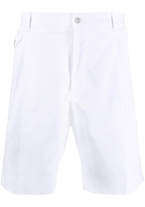 Dolce & Gabbana logo patch bermuda shorts - White