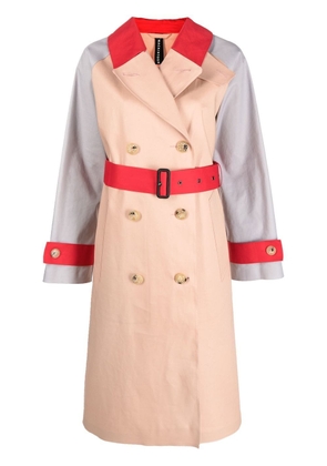 Mackintosh AVA bonded cotton trench coat - Neutrals