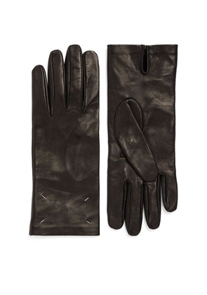Maison Margiela Leather Four Stitches Gloves