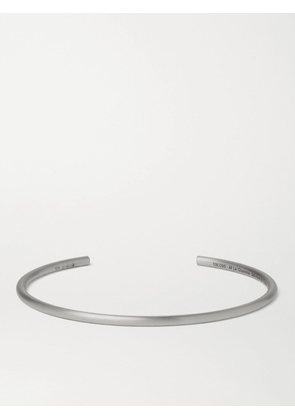 Le Gramme - Le 7 Brushed Sterling Silver Cuff - Men - Silver - M