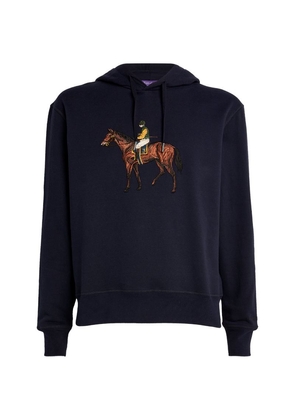 Ralph Lauren Purple Label Standing Horse Hoodie