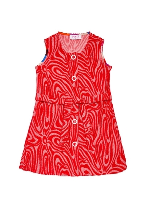 Pucci Junior Textured Flower Print Dress (4-12 Years)