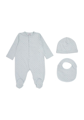 Emporio Armani Kids All-In-One, Hat And Bib Set (1-9 Months)
