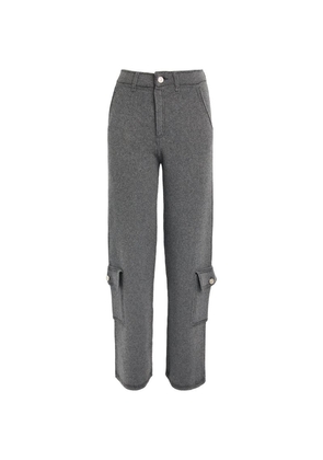 Barrie Cashmere-Cotton Cargo Trousers