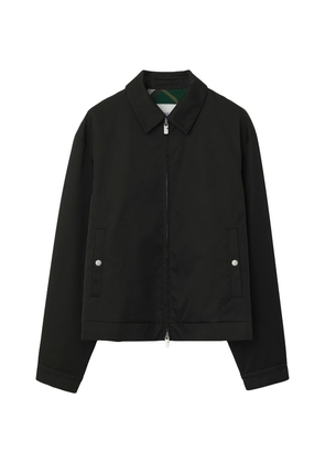 Burberry Check-Lined Harrington Jacket