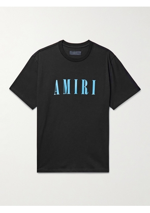 AMIRI - Logo-Print Cotton-Jersey T-Shirt - Men - Black - XS