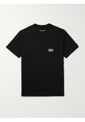 Wacko Maria - Tim Lehi Logo-Embroidered Printed Cotton-Jersey T-Shirt - Men - Black - S