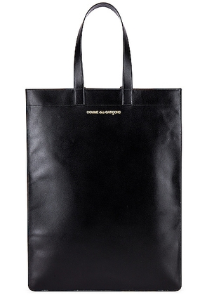 COMME des GARCONS Classic Leather Line B Tote Bag in Black - Black. Size all.