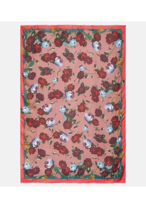 Dolce&Gabbana Printed modal and cashmere scarf