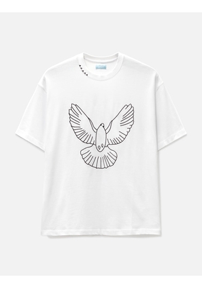 White Birds Outline T-shirt
