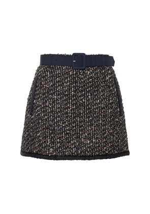 Bouclé Mini Skirt
