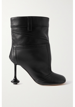 Loewe - Toy Paneled Leather Ankle Boots - Black - IT37,IT41