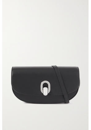Savette - The Tondo Crescent Leather Shoulder Bag - Black - One size
