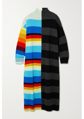 Christopher John Rogers - Striped Wool-blend Maxi Dress - Multi - x small,small,medium,large,x large