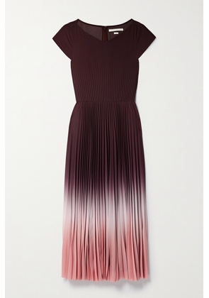 Jason Wu Collection - Marocaine Dégradé Pleated Crepe Midi Dress - Multi - US0,US2,US4,US6,US8,US10,US12,US14