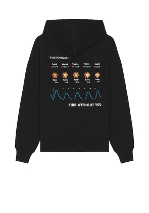 Jungles Fine Without You Hoodie in Black. Size M, XL/1X.