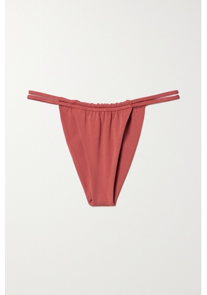Mara Hoffman - + Net Sustain Coco Bikini Briefs - Red - x small,small,medium,large,x large