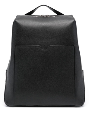 Valextra grained-leather backpack - Black