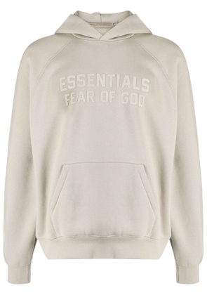 FEAR OF GOD ESSENTIALS Essentials logo-print hoodie - Grey