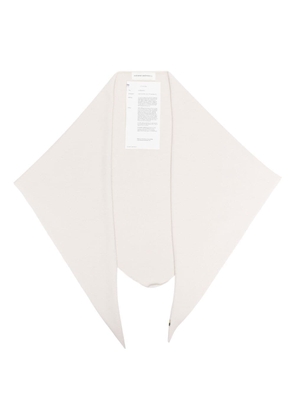 extreme cashmere knitted cashmere-blend shawl - Neutrals