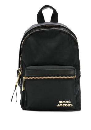Marc Jacobs medium logo-plaque backpack - Black
