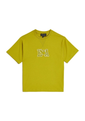 Emporio Armani Kids Cotton Logo T-Shirt (4-16 Years)