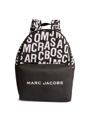 Marc Jacobs Kids Jumbled Logo Backpack