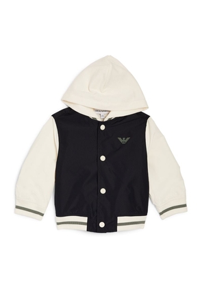 Emporio Armani Kids Hooded Bomber Jacket (6-36 Months)