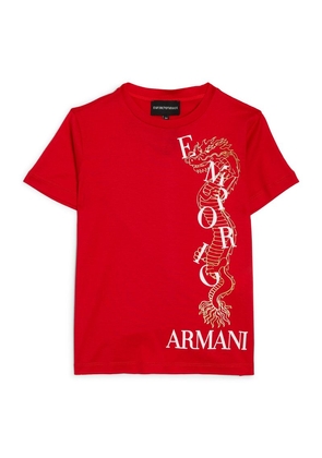 Emporio Armani Kids Chinese New Year T-Shirt (4-16 Years)