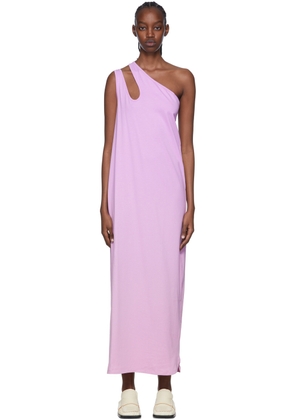 Loulou Studio Pink Single-Shoulder Agitti Dress