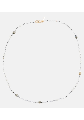 Sophie Buhai Mermaid necklace with freshwater pearls and 18kt gold-plated silver beads