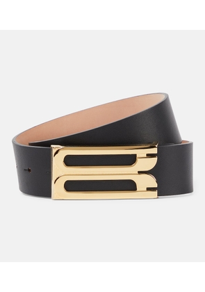 Victoria Beckham Logo leather belt