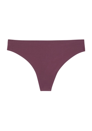 Chantelle Soft Stretch Seamless Thong - Purple - One Size