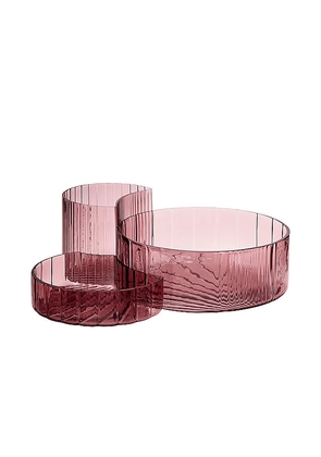 AYTM Concha Dishes in Rose.