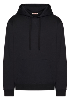 Valentino Garavani Untitled stud-appliqué hoodie - Black