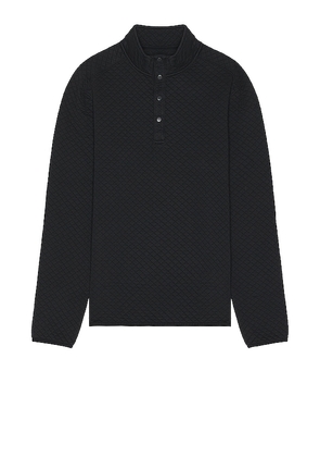 Rhone Gramercy Pullover in Black. Size L, M.