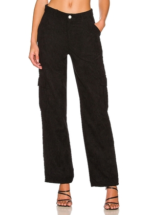 superdown Willow Cargo Pant in Black. Size L, M, S.