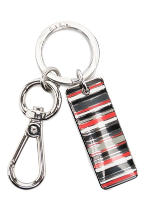 Paul Smith x Manchester United badge keyring - Silver