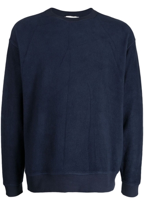 YMC Fauss organic-cotton sweatshirt - Blue