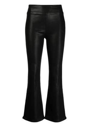 FRAME high-waist cropped trousers - Black