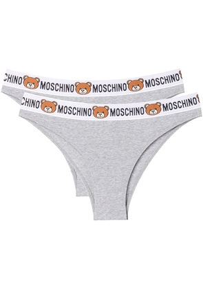 Moschino Toy Bear briefs set - Grey