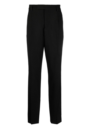 Lardini tailored tapered-leg trousers - Black