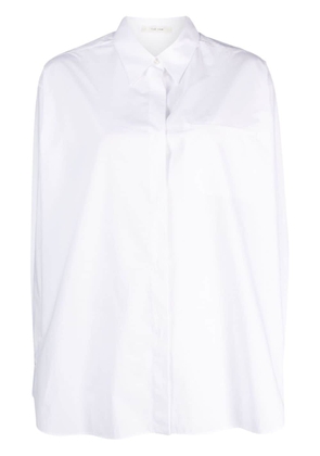 The Row Eleni cotton shirt - White