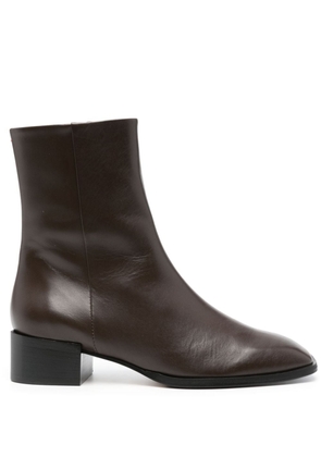 Aeyde Lee 40mm ankle boots - Brown