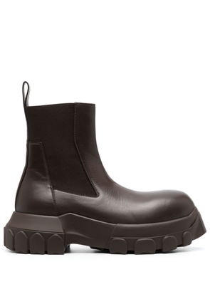 Rick Owens Beatle Bozo Tractor chelsea boots - Brown
