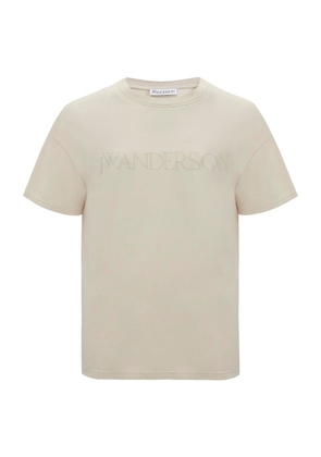 Jw Anderson Embroidered Logo T-Shirt