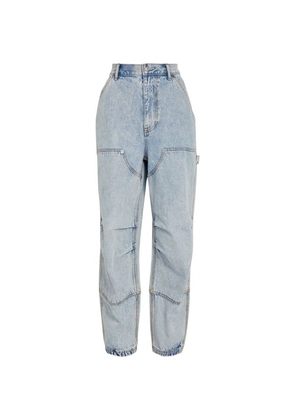 Alexander Wang Double-Front Carpenter Jeans