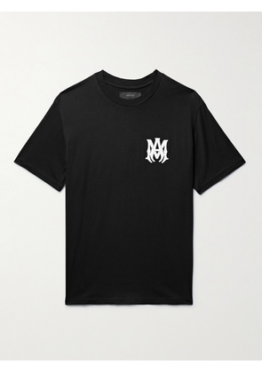 AMIRI - Logo-Print Cotton-Jersey T-Shirt - Men - Black - XS
